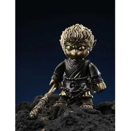 Original Logo 2026 Black Myth: Monkey King People Of Destiny Gold Armor Version Removable Magnetic Attachment Figurine Ornaments