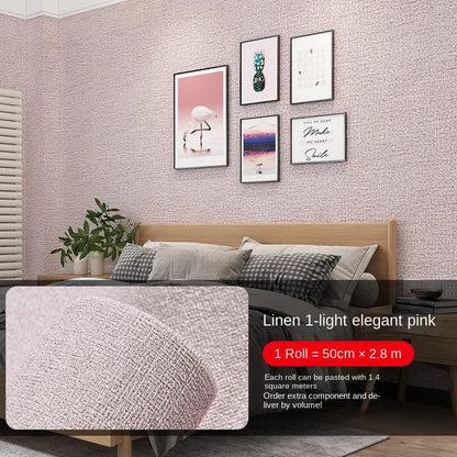 10m Self Adhesive 3D Wall Panel Wallpaper Foam Soundproof Waterproof 3D Wall Sticker New Design Bedroom Wallpaper Thickening