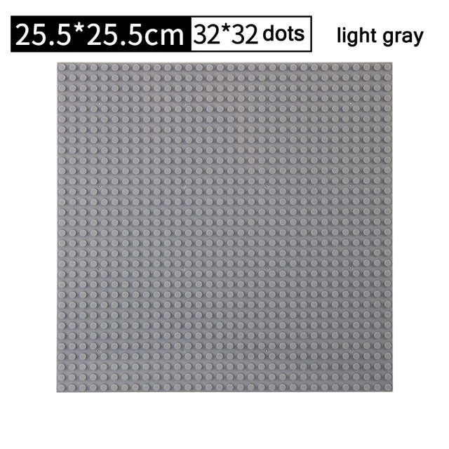 City Road Street Baseplate Straight Crossroad Curve T-Junction Building Blocks Base Plates Construction for Children Kids