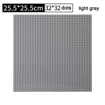 City Road Street Baseplate Straight Crossroad Curve T-Junction Building Blocks Base Plates Construction for Children Kids