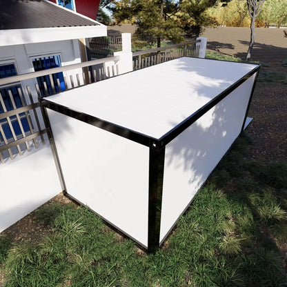 Any Size Custom Reinforced Heavy Duty Steel Structure Pre Fabricated Warehouse Modular Container House Mobile Storage Shelter