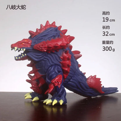 New large Soft rubber Ultraman Belial Monster Leugocyte Belial Gaia Gubira Gomora Model Action Figure Children's Toys