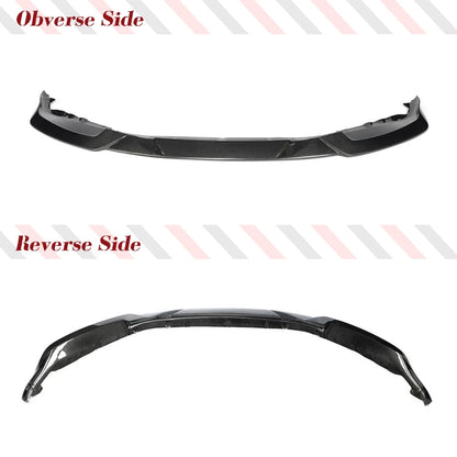 Real Carbon Fiber Car Front Lip Spoiler for BMW 2 Series G87 M2 Coupe 2022 2023 Car Front Body Kits Lip Chin Guard Protector