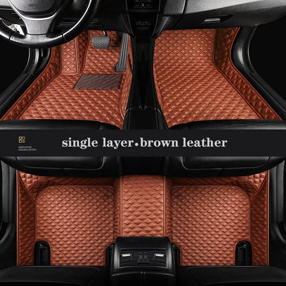 Car Floor Mats for Porsche Macan 2014 2015 2016 2017-2026 Custom Auto Foot Pads Automobile Carpet Cover Interior Accessories