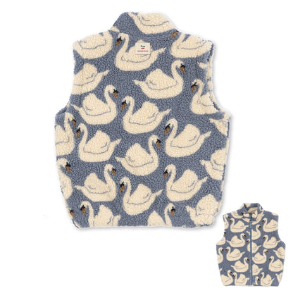 2026 KS Autumn Winter Baby Girls Boys Lambswool Jackets Boys Embroidery Cartoon Outerwear Kids Clothes Children's Coats 1-9Yrs