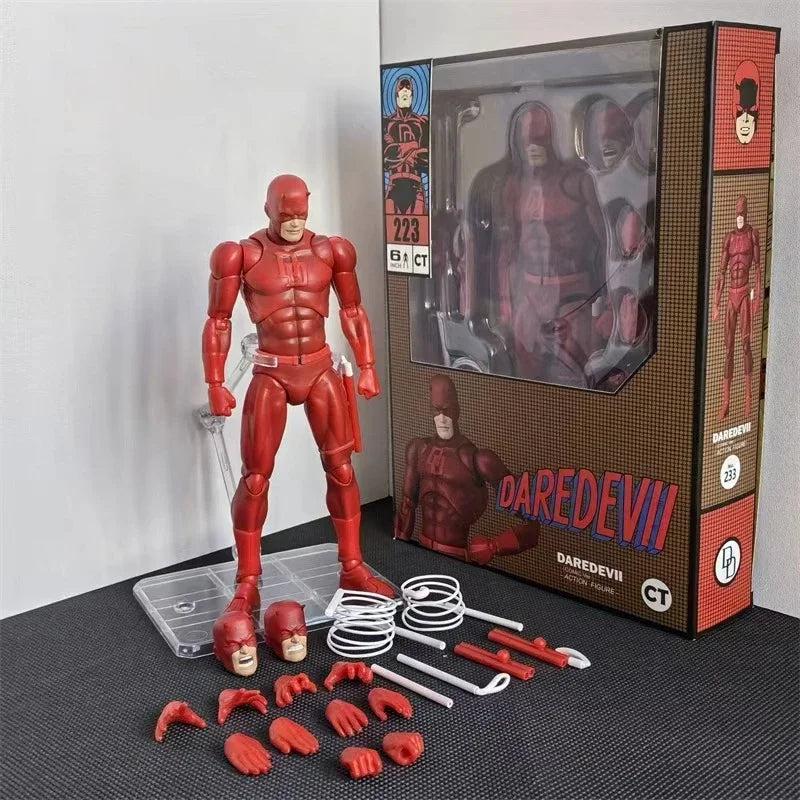 Ct Toys Mafex 223 Daredevil Black Action Figure Shf Comic Version Anime Figurine Statue Model Toys Gifts In Stock