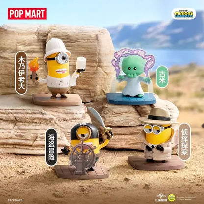 POP MART ILLUMINATION'S Minions Monsters Series Genuine Blind Box Toys Mystery Box Cute Models Anime Action Figur Gift