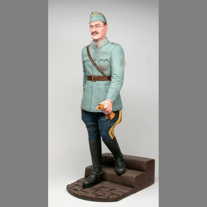 1/16 resin soldier model GK - World War II Finnish officer - unassembled and unpainted DIY kit 1155R