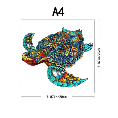 Wooden Puzzle - Adult Unique Alien Advanced Wooden Puzzle Gift - Happiness Tree, Ocean World Animal Jigsaw Puzzles Family Game