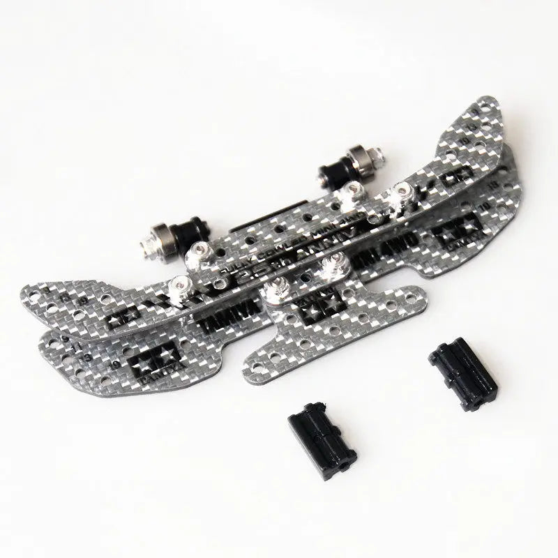 Mini 4WD Upgrade Parts BMAX Standard Frog Leg Double Layer Composite Hard Rear Wing For Tamiya Mini 4WD Modified Racing Parts