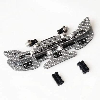 Mini 4WD Upgrade Parts BMAX Standard Frog Leg Double Layer Composite Hard Rear Wing For Tamiya Mini 4WD Modified Racing Parts