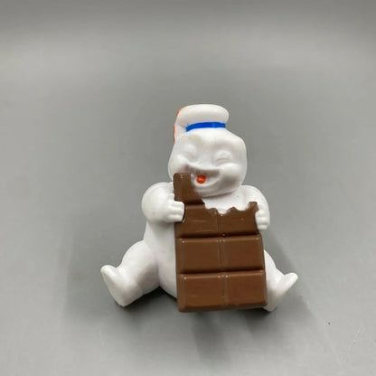 6pcs cute Vintage Ghostbusters 3 Stay Puft Marshmallow Man Sailor Action Figure Toy Doll