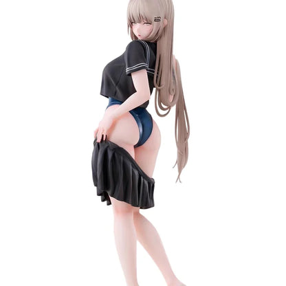 Pool Opening Day Changing Yuzu Gk Resin Garage Kit Anime Beautiful Girl Action Figure Desktop Ornament Collectible Model Gift