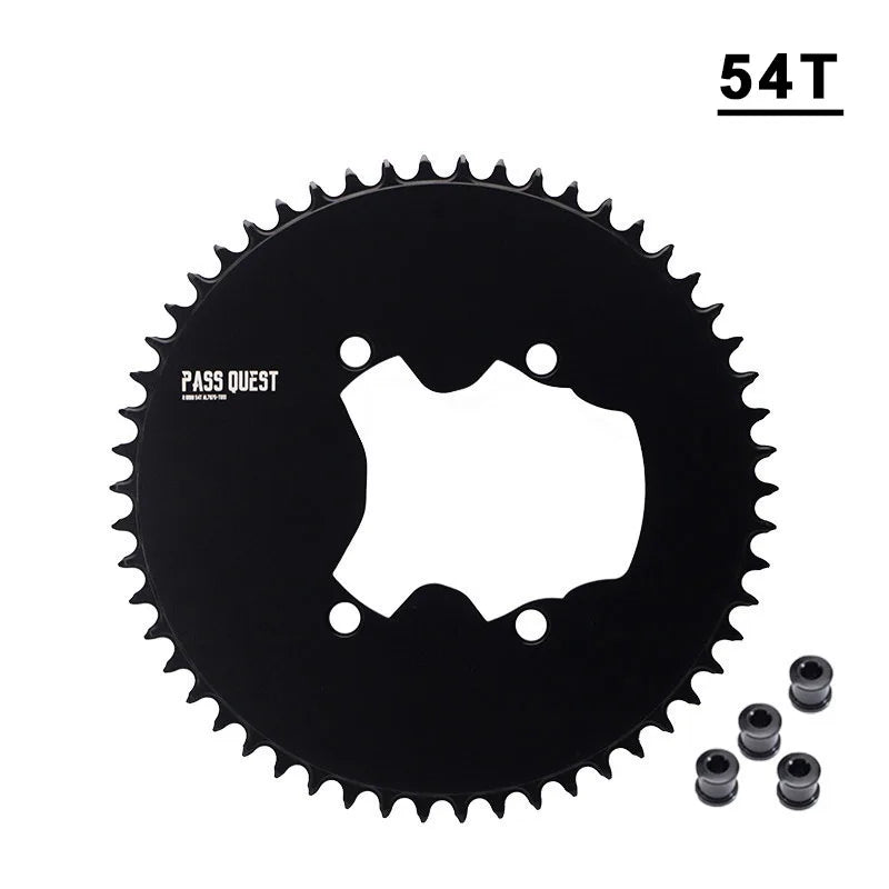 PASS QUEST 110 bcd chainring for Shimano ULTEGRA r8000 R8100 Narrow Wide road bike plate single dishe 54T 50 34T 52 36 53 39