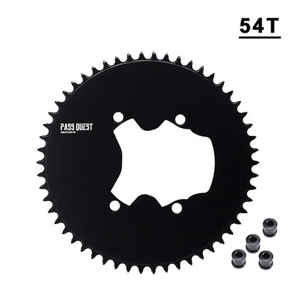 PASS QUEST 110 bcd chainring for Shimano ULTEGRA r8000 R8100 Narrow Wide road bike plate single dishe 54T 50 34T 52 36 53 39