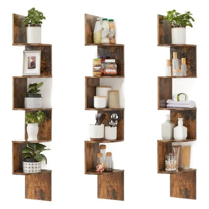 Wall-mounted Multi-layer Floating Shelf, Storage Display Rack for Home, Bedroom, Living Room, Office
