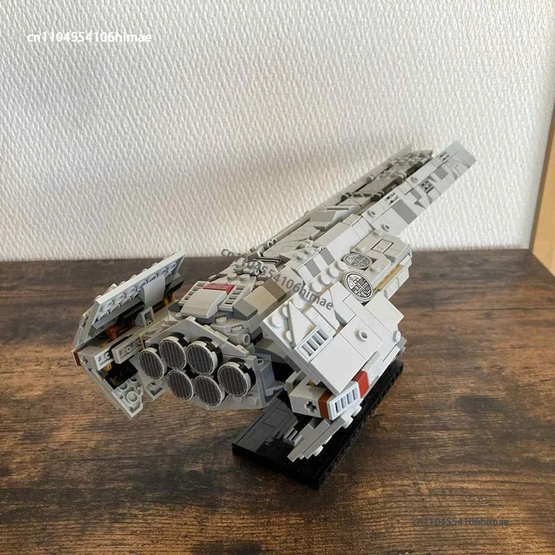 NEW Helldivers 2 Super Destroyer Midi-Scale Star Battle MOC Spaceship Military Building Blocks DIY Assemble Bricks Kids Toy Gift