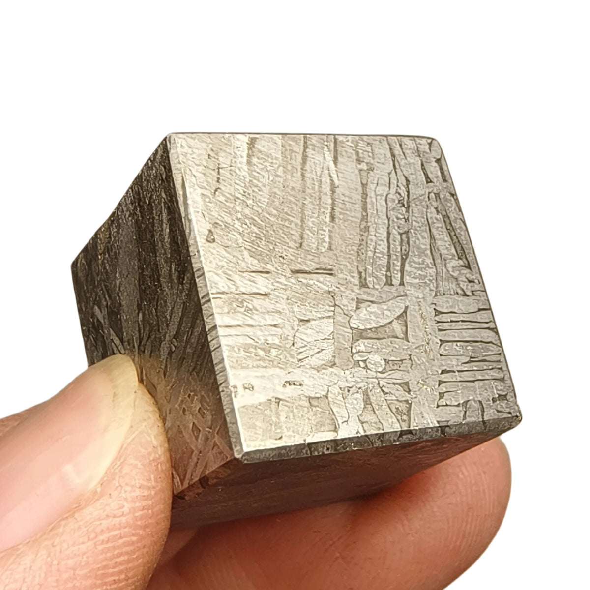 Genuine Muonionalusta Meteorite Slice Sweden Iron Meteorite with Widmanstätten Pattern Natural Cosmic Collection Jewelry