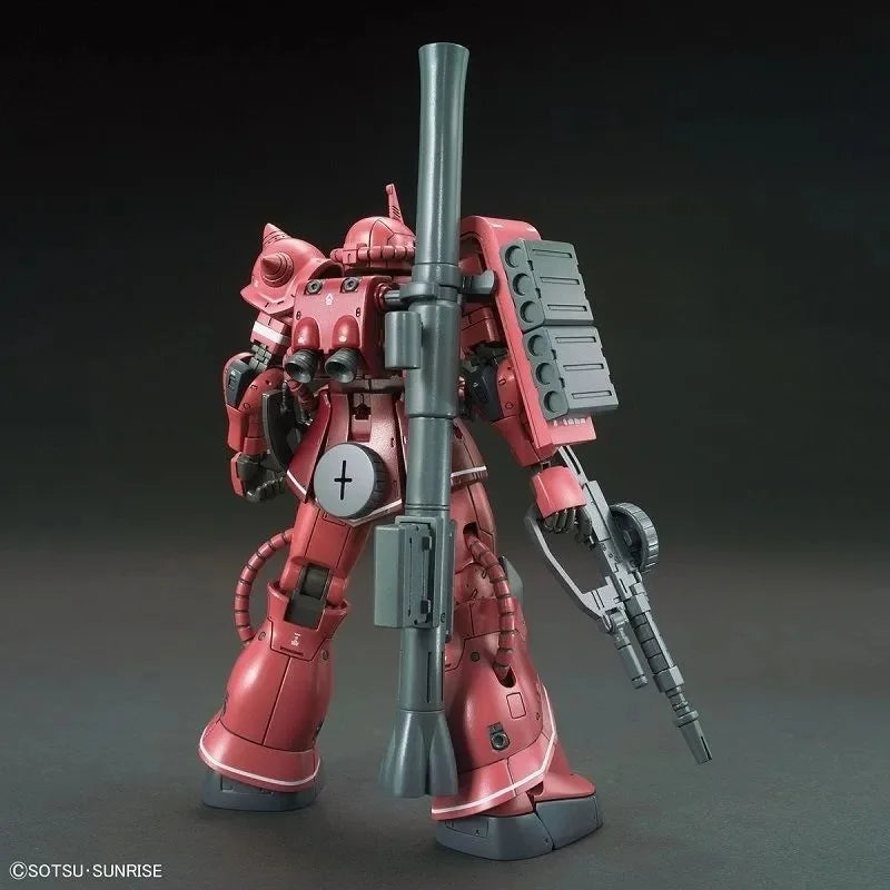 HG 1/144 GTO Zaku Of The Red Comet Assembly Model Kit  Action Figure Exquisite Desktop Decoration Surprise Gift Collection Toys