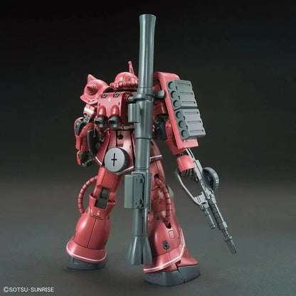 HG 1/144 GTO Zaku Of The Red Comet Assembly Model Kit  Action Figure Exquisite Desktop Decoration Surprise Gift Collection Toys