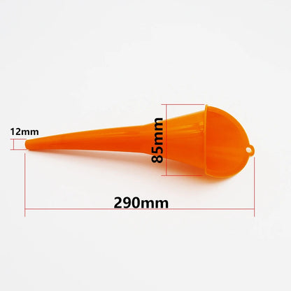 Car Long Stem Funnel Oil Fuel Filling Tools Anti-splash Plastic Oil Funnel Car Motorcycle Refueling Funnels Accessories