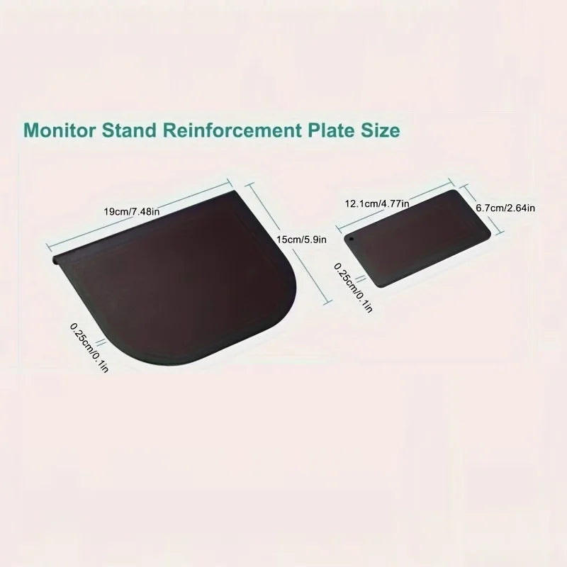 Monitor Mount Reinforcement Plate Large Table Mounting Bracket For C Clamp