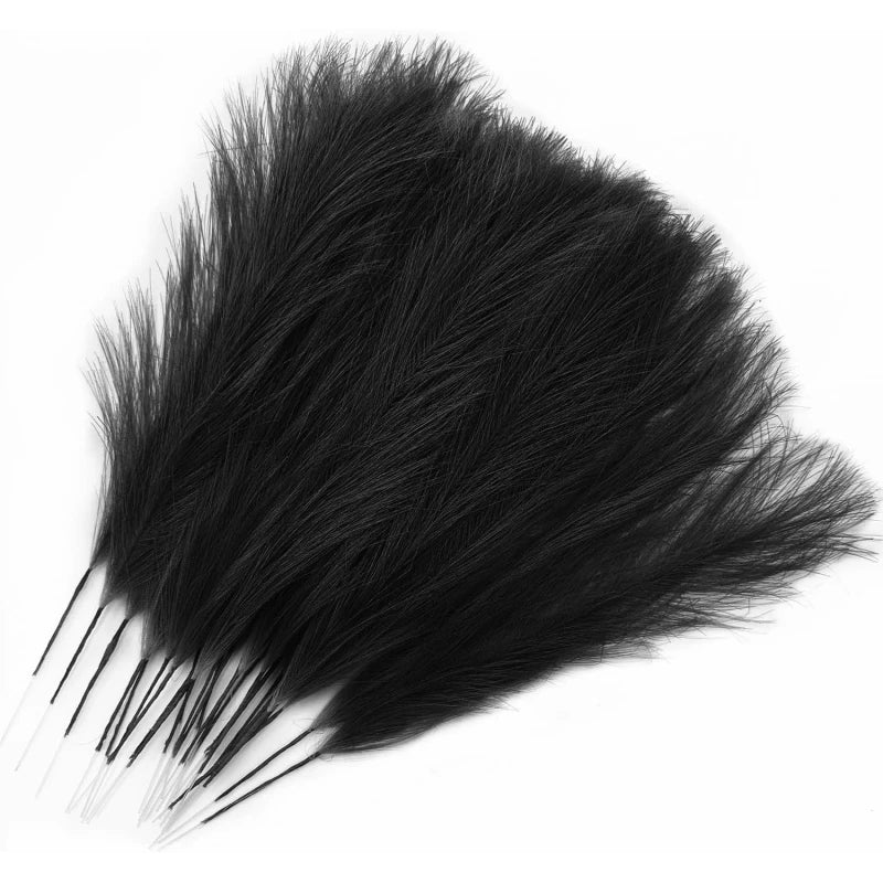 10/50Pcs Pampas Grass Reed Artificial Plants Home Living Room Outdoor Garden Festival Wreath Wedding Bridal Bouquets DIY Decor