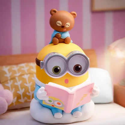 POP MART Minions Bedtime Stories by Bob and Tim Series Trendy Blind Random Box Toys Mystery Box Guess Bag Action Figure Surprise