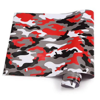 Camo Vinyl Film Car Motorcycle Decal Camouflage Sticker Film Sheet for Car Styling Bike Computer Laptop Scooter Motorcycle DIY