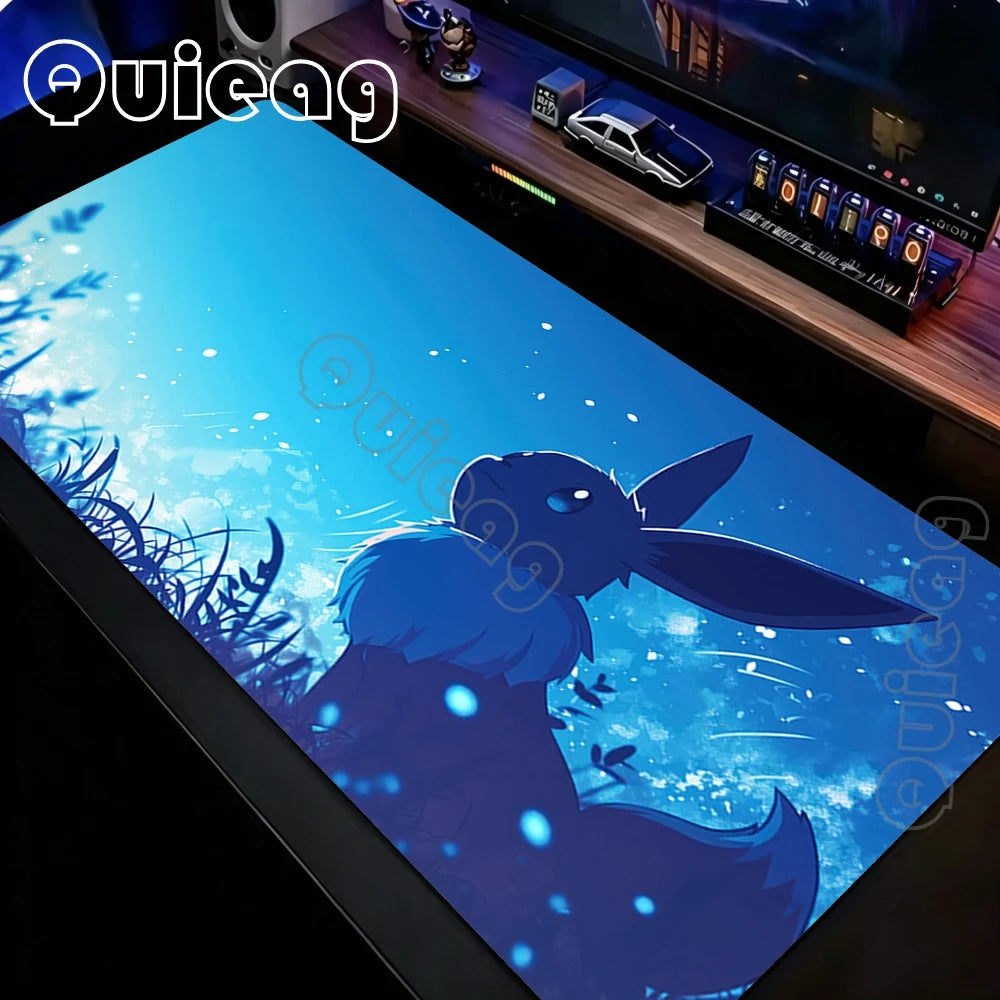 Pokemon Mouse Pad Keyboard Mat Laptop PC Gaming Rubber Extended DeskMats