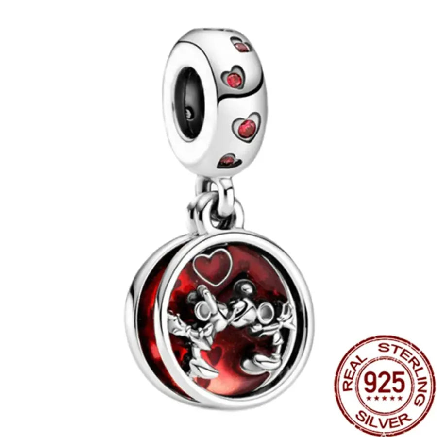 Hot selling 925 sterling silver Disney cartoon wizard charm bead pendant, suitable for original DIY bracelet, women's birthday
