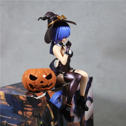 New Re:Zero -Starting Life In Another World Rem Phantom Night Magician Figure Gk Model Collection Doll Decora Halloween Gifts