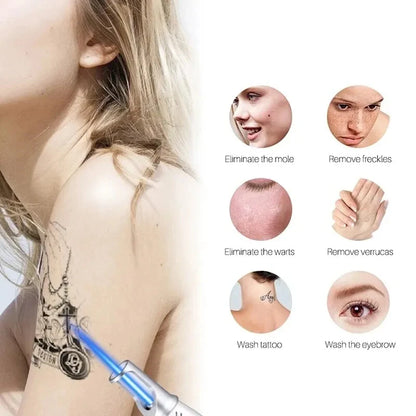 Handheld Skin Care Beauty Tool Spot Fading Dark Area Brightening Face Device with Display Portable Gentle Light Technology Wand