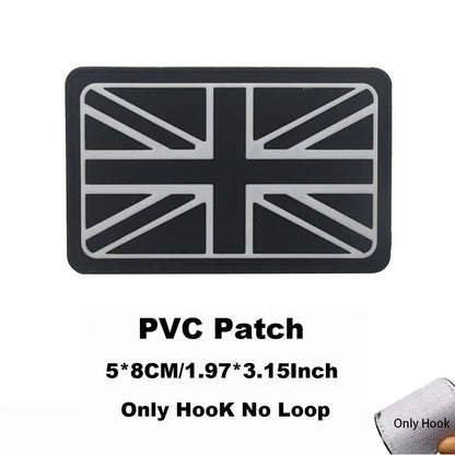 Russia,Poland,Germany,Italy,Spain,France Flags Emblem Military Backpack Badge,3D PVC Rubber Applique Tactical Patches with Hook