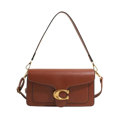 New Women's Small Square Bag, High-Quality Solid Color Multifunctional Shoulder Bag, Crossbody Bag, Daily Commuting Handbag