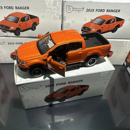 Bburago 1:64 Scale Alloy Simulated Ford Pickup Model with Openable Doors Exquisite Desktop Decoration Boys Car Toy