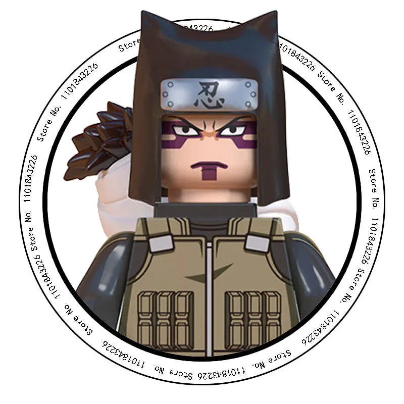 WM6152 Naruto Building Blocks Ootutuki Momoshiki Mitsuki Gaara Namikaze Minato Tobirama Action Figure Accessories For Kids