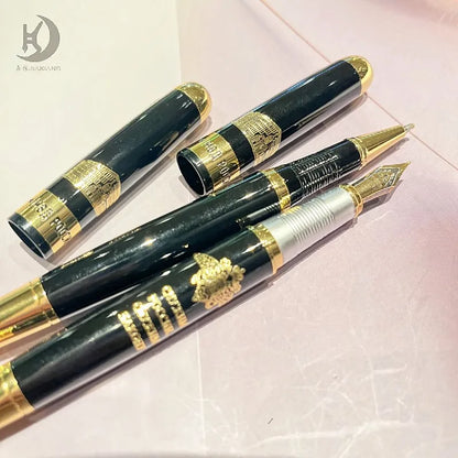 MVD  Luxury Metal Fountain Writing Pen Souvenir Business Gift for Men & Women