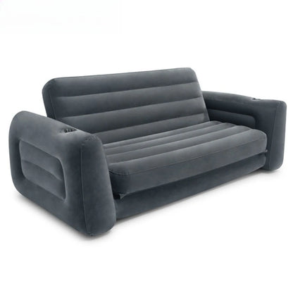 Double Foldable Inflatable Sofa Bed, Thickened Lazy Sofa Lounge Chair for Nap Rest Home Office Camping
