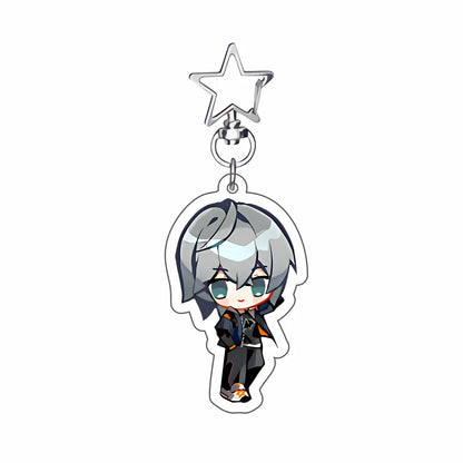 New Hot Game Zenless Zone Zero Keychains Pendant Car Ellen Joe Seth Lowell Jane Doe Von Lycaon Nicole Fans cosplay Gifts