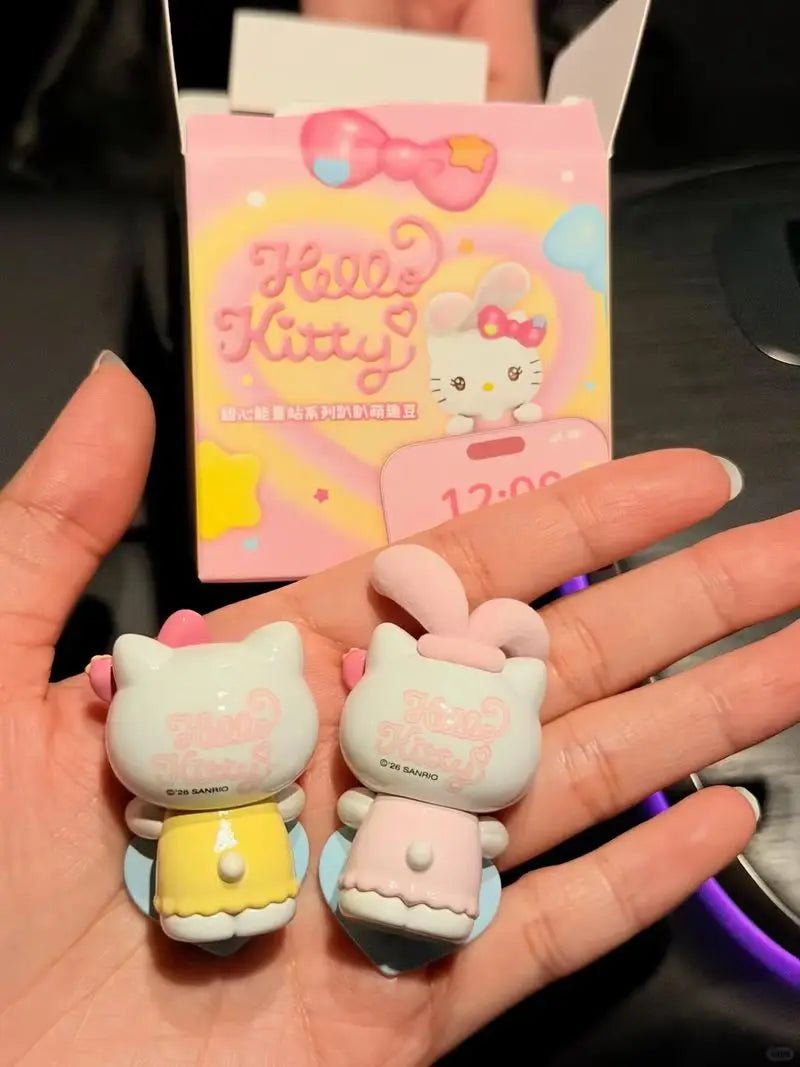 New Sanrio Hello Kitty Sweet Energy V1 V2 V3 Series Blind Box Lying Down Cute Mini Collection Desktop Ornament Fashion Gift