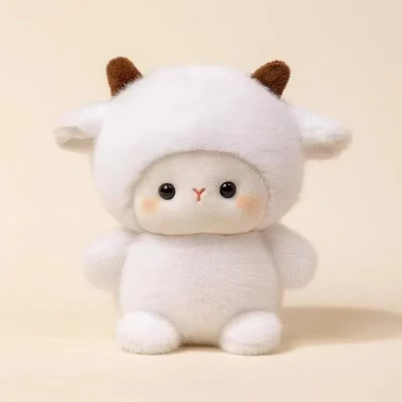 New Cute Soft Plush Series Doll Pillow Elephant Pig Dog Sheep Cute Plush Suitable For Boys And Girls Toy Gifts