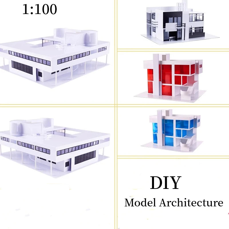 1:100 Scale Architecture Model Kit Famous Architecture Replicas DIY Building Construction Toy Educational Craft Set Hobby Crafts