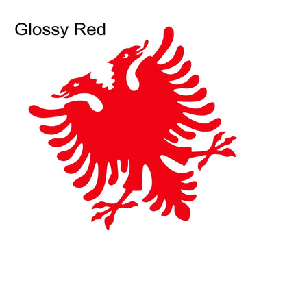 Albanian Double Headed Eagle Car Sticker Truck Bumper Car Rear Window Whole Body Waterproof Vinyl Decal Auto Decor Accessories