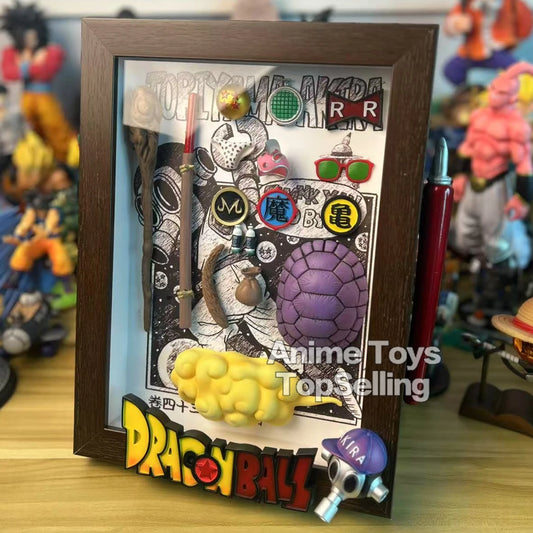 33*25*5cm Anime Dragon Ball Z Figure Toriyama Akira Keepsake Goku Figures Pvc Statue Collection Model Toys for Gifts