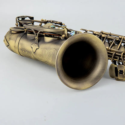P.Mauriat 76 Alto Saxophone Antique Copper Plated E-flat Professional Musical Instrument With Mouthpiece Reed Neck Free Shippin