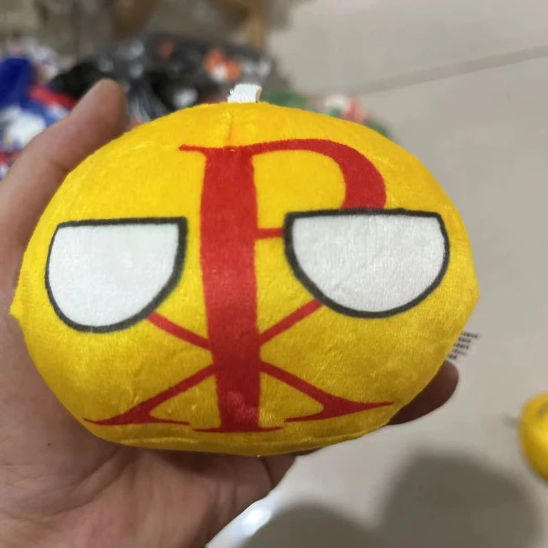Country Ball Plush Toys 70 Styles 10cm Polandball Pendant Country Balls Countryball Stuffed Doll Xmas Birthday Gifts for Kids
