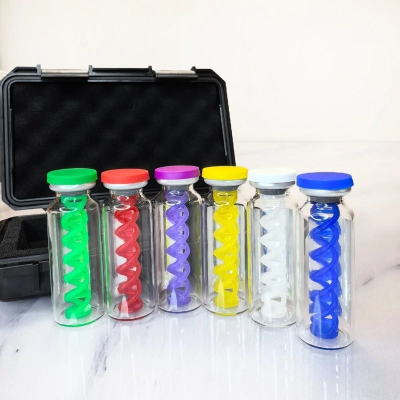 In-stock Resident Evil Virus Bottle Double Helix Sample Handmade Model Game Peripheral Scene Decoration Horror Collectible Prop