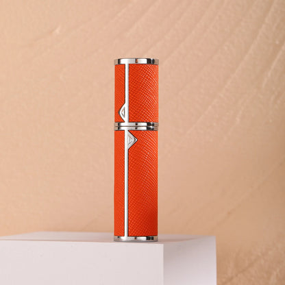 Louischanzl Premium PU leather Sprayer Suitable for Boarding Tight Sealing Travel Perfume Spray 5ml Perfume Atomizer  Bottle
