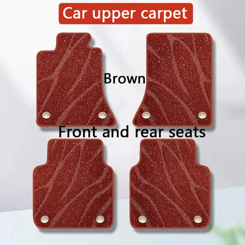Custom Car Floor Mat for Porsche Macan 2014-2026 Interior Accessories Artificial